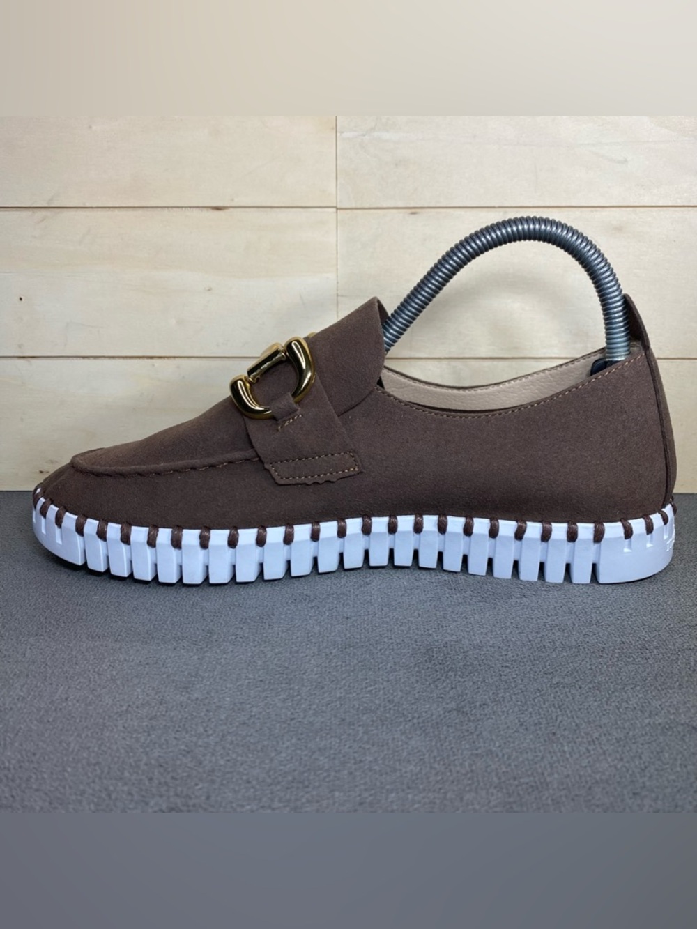 Ilsie Jacobsen Tulip Bit Loafers Brown Women's Size 8 Shoes EU40 Flats - Picture 2 of 12